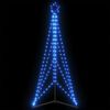 vidaXL Χριστουγεννιάτικο δέντρο LED 363 LED μπλε 182 εκ.