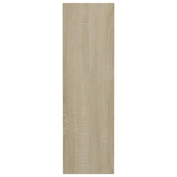vidaXL Παπουτσοθήκες 2 τεμ. Sonoma Δρυς 60 x 18 x 60 εκ. Μοριοσανίδα