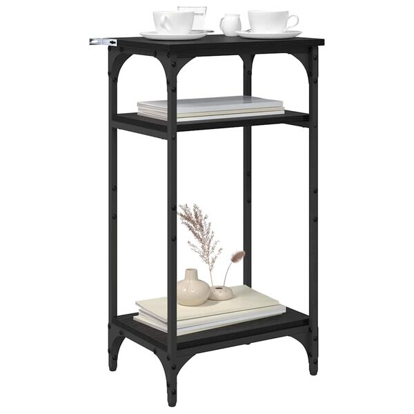 vidaXL &Tau;&rho;&alpha;&pi;&epsilon;&zeta;ά&kappa;&iota; &Pi;&lambda;&epsilon;&upsilon;&rho;ά&sigmaf; &Mu;&alpha;ύ&rho;&eta; &Omicron;&xi;&upsilon;ά 40 x 30 x 75 cm &Epsilon;&pi;&epsilon;&xi;&epsilon;&rho;&gamma;&alpha;&sigma;&mu;έ&nu;&omicron; &xi;ύ&lambda;&omicron;