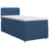 vidaXL &Kappa;&rho;&epsilon;&beta;ά&tau;&iota; box spring &mu;&epsilon; &sigma;&tau;&rho;ώ&mu;&alpha; &Mu;&pi;&lambda;&epsilon; 90 x 190 cm Ύ&phi;&alpha;&sigma;&mu;&alpha;