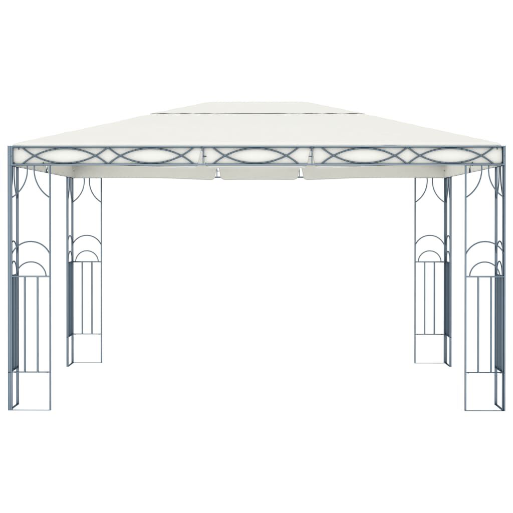 vidaXL Κιόσκι Κρεμ 400 x 300 εκ.
