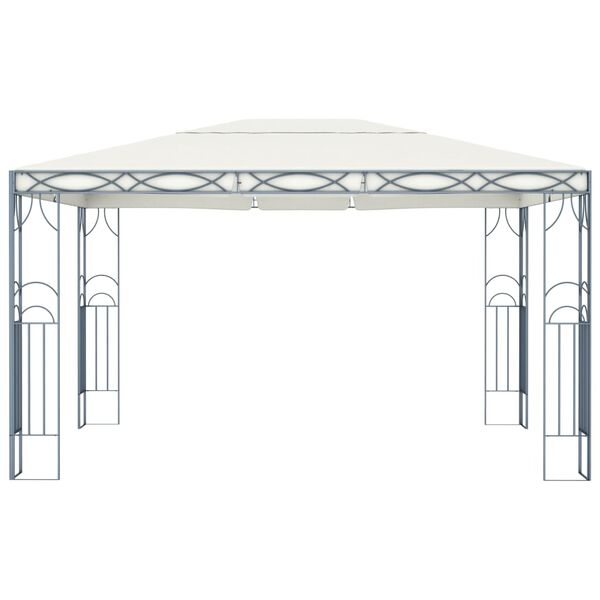 vidaXL Κιόσκι Κρεμ 400 x 300 εκ.