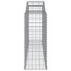 vidaXL Συρματοκιβώτια Τοξωτά 25 τεμ. 300x50x120/140 εκ. Γαλβαν. Ατσάλι