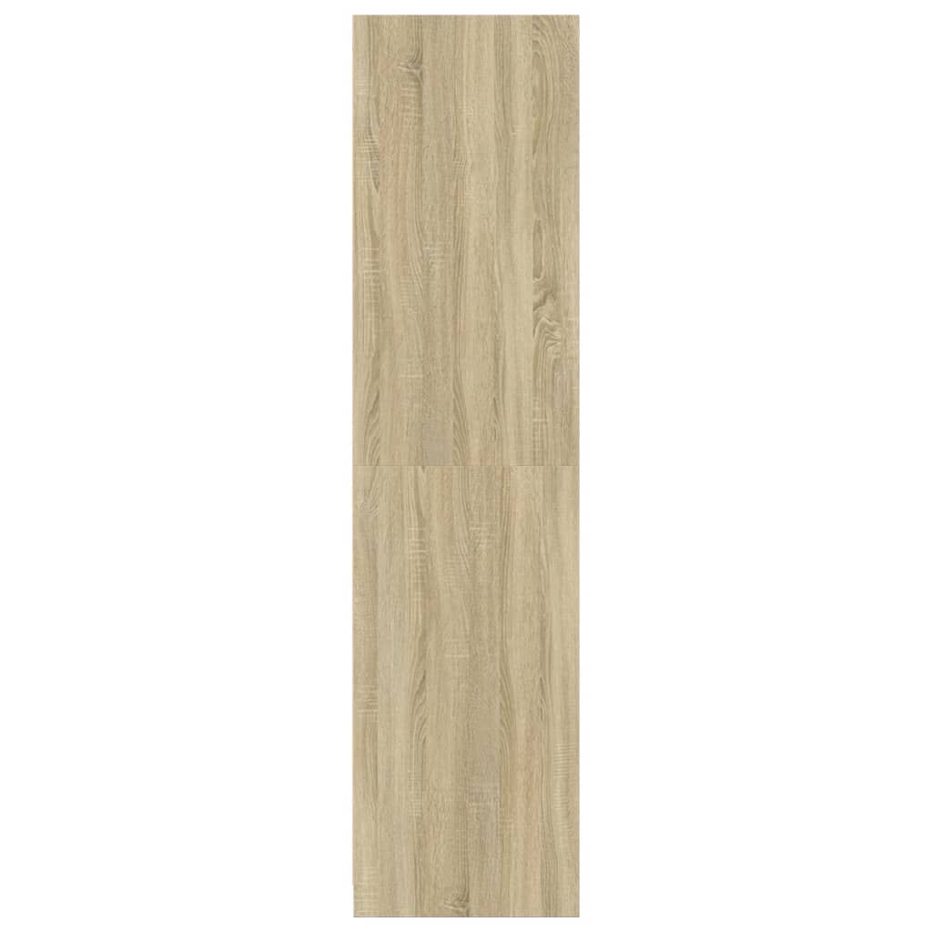 vidaXL Ντουλάπα Sonoma Δρυς 30x50x200 εκ. από Επεξεργασμένο Ξύλο