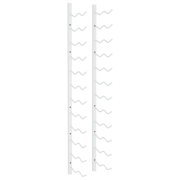 vidaXL &Rho;&alpha;&phi;&iota;έ&rho;&alpha; &Kappa;&rho;&alpha;&sigma;&iota;ώ&nu; &Tau;&omicron;ί&chi;&omicron;&upsilon; &gamma;&iota;&alpha; 24 &Phi;&iota;ά&lambda;&epsilon;&sigmaf; &Lambda;&epsilon;&upsilon;&kappa;ή &Sigma;&iota;&delta;&epsilon;&rho;έ&nu;&iota;&alpha;