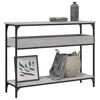 vidaXL &Tau;&rho;&alpha;&pi;έ&zeta;&iota; &Kappa;&omicron;&nu;&sigma;ό&lambda;&alpha; &mu;&epsilon; &Rho;ά&phi;&iota; &Gamma;&kappa;&rho;&iota; Sonoma 100x29x75 &epsilon;&kappa;. &Epsilon;&pi;&epsilon;&xi;&epsilon;&rho;&gamma;. &Xi;ύ&lambda;&omicron;