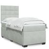 vidaXL &Kappa;&rho;&epsilon;&beta;ά&tau;&iota; Boxspring &mu;&epsilon; &Sigma;&tau;&rho;ώ&mu;&alpha; &Alpha;&nu;&omicron;&iota;&chi;&tau;ό &Gamma;&kappa;&rho;&iota; 90x190 &epsilon;&kappa;. &Beta;&epsilon;&lambda;&omicron;ύ&delta;&iota;&nu;&omicron;
