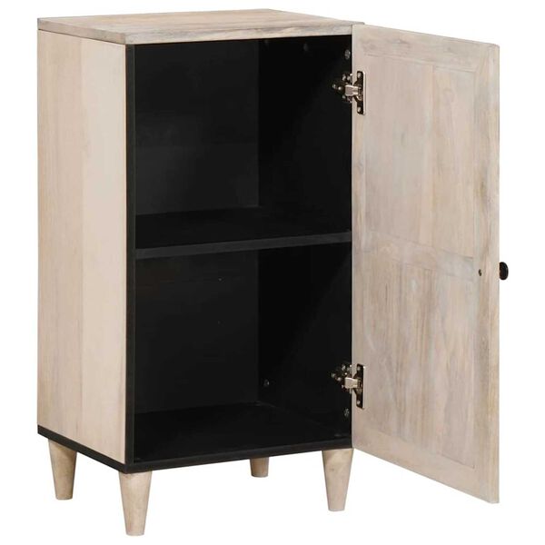 vidaXL Πλαϊνό γραφείο Λευκό 33.5 x 40 x 75 εκ
