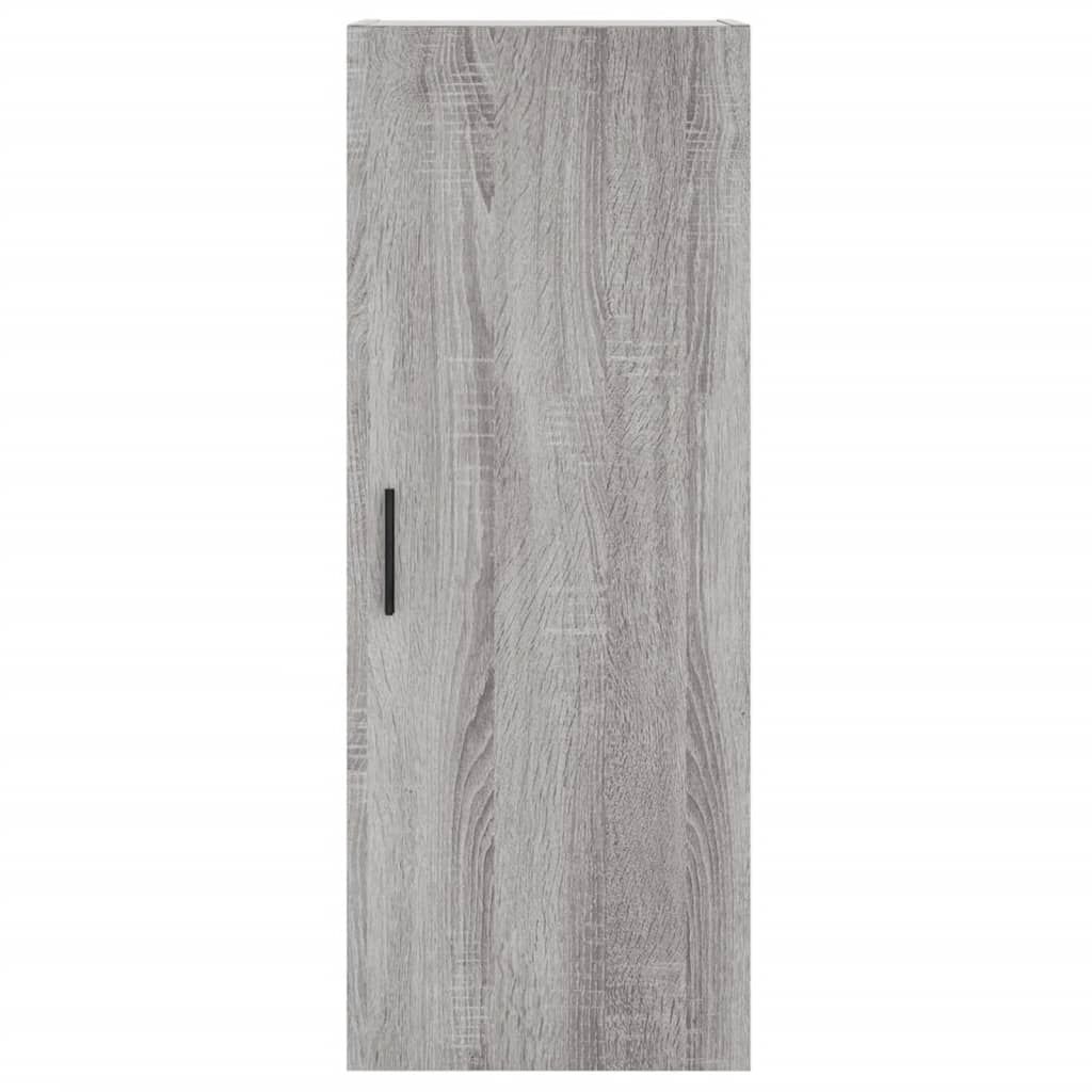 vidaXL Ντουλάπι Τοίχου Γκρι Sonoma 34,5 x 34 x 90 εκ.