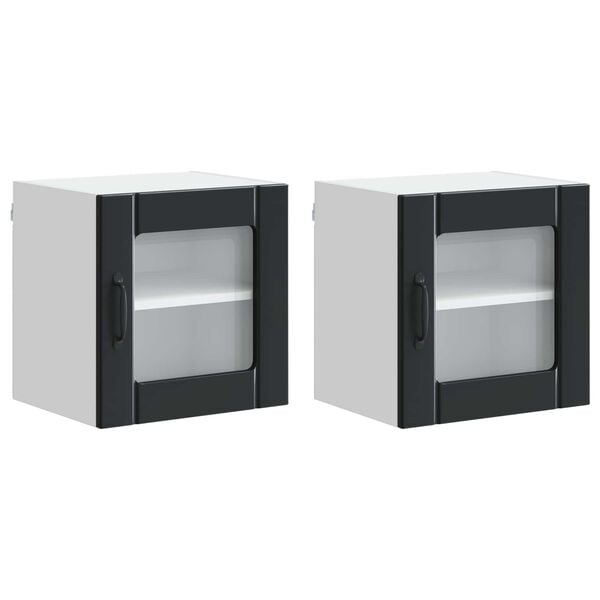 vidaXL &Nu;&tau;&omicron;&upsilon;&lambda;ά&pi;&alpha; &Kappa;&omicron;&upsilon;&zeta;ί&nu;&alpha;&sigmaf; 2 pcs &Mu;&alpha;ύ&rho;&omicron; 40 x 31 x 40 &epsilon;&kappa;.