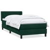 vidaXL Box Spring &kappa;&rho;&epsilon;&beta;ά&tau;&iota; &mu;&epsilon; &sigma;&tau;&rho;ώ&mu;&alpha; &sigma;&kappa;&omicron;ύ&rho;&omicron; &pi;&rho;ά&sigma;&iota;&nu;&omicron; 100x220cm &Beta;&epsilon;&lambda;&omicron;ύ&delta;&iota;&nu;&omicron;