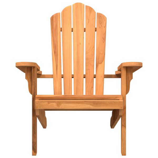 vidaXL Καρέκλα Κήπου Adirondack 77x78x95 εκ. από Μασίφ Ξύλο Teak