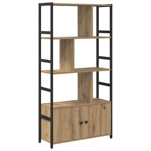 vidaXL &Rho;ά&phi;&iota; &Beta;&iota;&beta;&lambda;ί&omega;&nu; 80 x 30 x 155,5 &epsilon;&kappa; &Epsilon;&pi;&epsilon;&xi;&epsilon;&rho;&gamma;&alpha;&sigma;&mu;έ&nu;&omicron; &Xi;ύ&lambda;&omicron; Artisan Oak