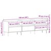 vidaXL Ντουλάπι TV Μαύρη Οξυά 150 x 30 x 44,5 εκ. Επεξεργασμένο ξύλο