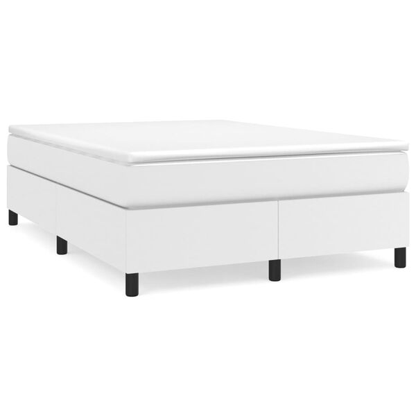 vidaXL &Kappa;&rho;&epsilon;&beta;ά&tau;&iota; Boxspring &mu;&epsilon; &Sigma;&tau;&rho;ώ&mu;&alpha; &Lambda;&epsilon;&upsilon;&kappa;ό 140x200&epsilon;&kappa;.&alpha;&pi;ό &Sigma;&upsilon;&nu;&theta;&epsilon;&tau;&iota;&kappa;ό &Delta;έ&rho;&mu;&alpha;