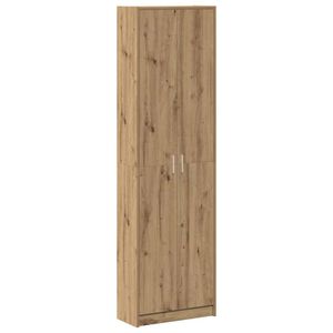 vidaXL &Nu;&tau;&omicron;&upsilon;&lambda;ά&pi;&iota; Artisan Oak 55 x 25 x 189 &epsilon;&kappa;. &Epsilon;&pi;&epsilon;&xi;&epsilon;&rho;&gamma;&alpha;&sigma;&mu;έ&nu;&omicron; &Xi;ύ&lambda;&omicron;