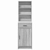 vidaXL Highboard &Gamma;&kappa;&rho;ί&zeta;&omicron; &Sigma;&omicron;&nu;&omicron;&mu;&alpha; 40 x 40,5 x 135 &epsilon;&kappa;. &Epsilon;&pi;&epsilon;&xi;&epsilon;&rho;&gamma;&alpha;&sigma;&mu;έ&nu;&omicron; &xi;ύ&lambda;&omicron;