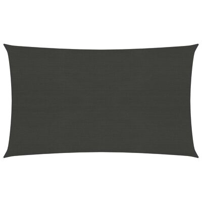 vidaXL Πανί Σκίασης Ανθρακί 6 x 8 μ. από HDPE 160 γρ./μ²