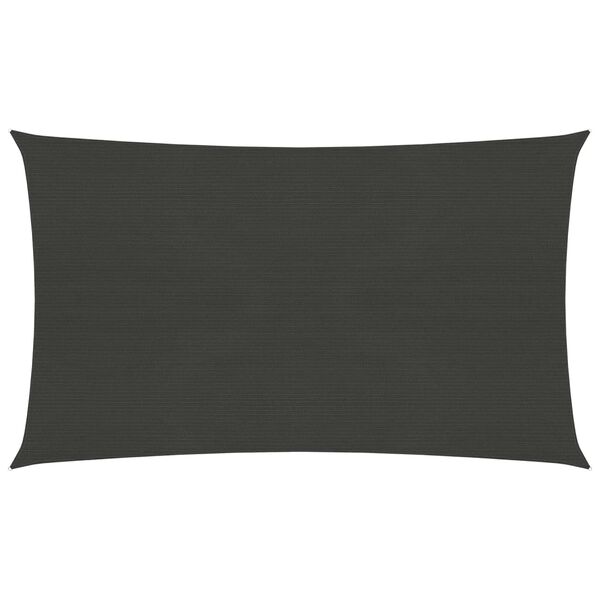vidaXL Πανί Σκίασης Ανθρακί 6 x 8 μ. από HDPE 160 γρ./μ²