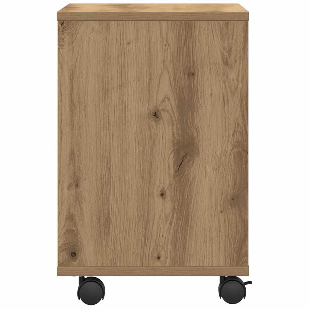 vidaXL Σταντ Εκτυπωτή artisan δρυς 41 x 32 x 48 εκ. Επεξεργασμένο ξύλο