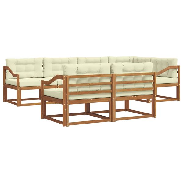 vidaXL &Sigma;&epsilon;&iota;&rho;ά &Kappa;&alpha;&nu;&alpha;&pi;έ &Epsilon;&xi;&omega;&tau;&epsilon;&rho;&iota;&kappa;&omicron;ύ &mu;&epsilon; &mu;&alpha;&xi;&iota;&lambda;ά&rho;&iota; 7 pcs &Phi;&upsilon;&sigma;&iota;&kappa;ό &kappa;&alpha;&iota; &Kappa;&rho;έ&mu;&alpha;