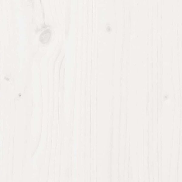vidaXL Σκελετός Κρεβατιού Λευκό 140 x 190 cm Μασίφ ξύλο πεύκου