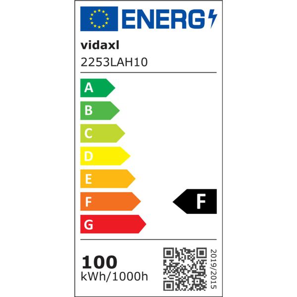 vidaXL Προβολέας LED με Τρίποδο Ψυχρό Λευκό 2 x 100 W