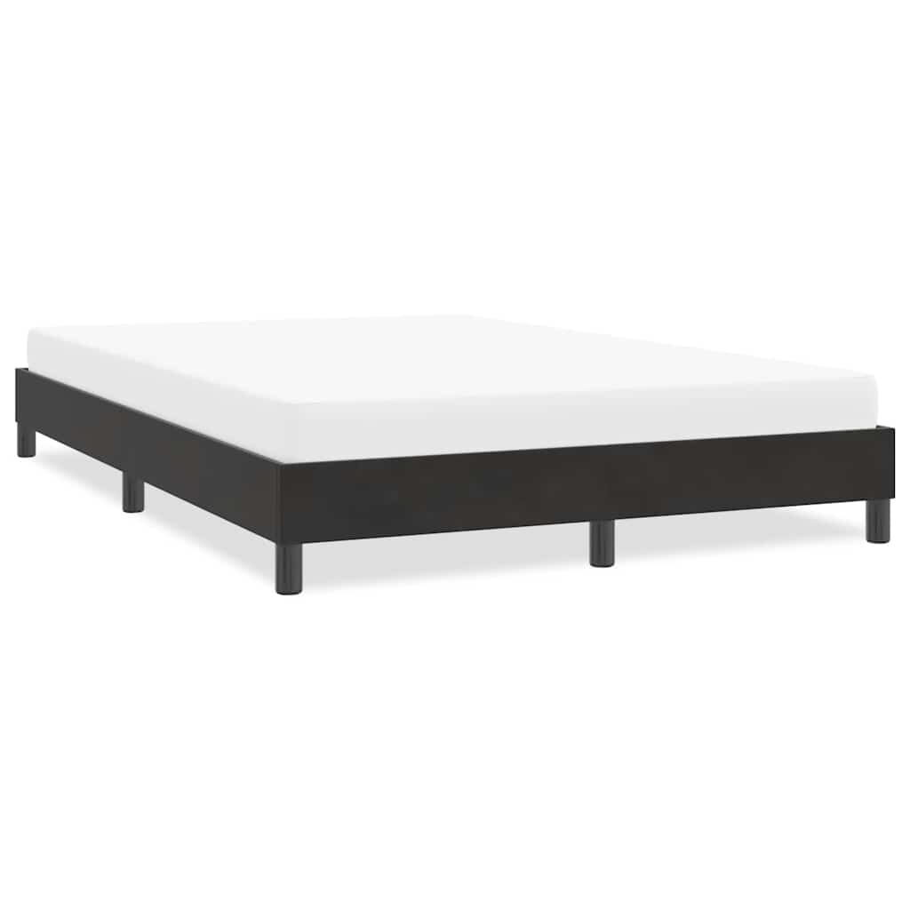 vidaXL Πλαίσιο κρεβατιού χωρίς στρώμα Μαύρο 160x220 cm Ατσάλι