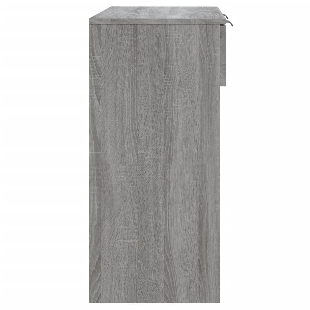 vidaXL Τραπέζι Κονσόλα Γκρι Sonoma 90x36x75 εκ. Επεξεργασμένο Ξύλο