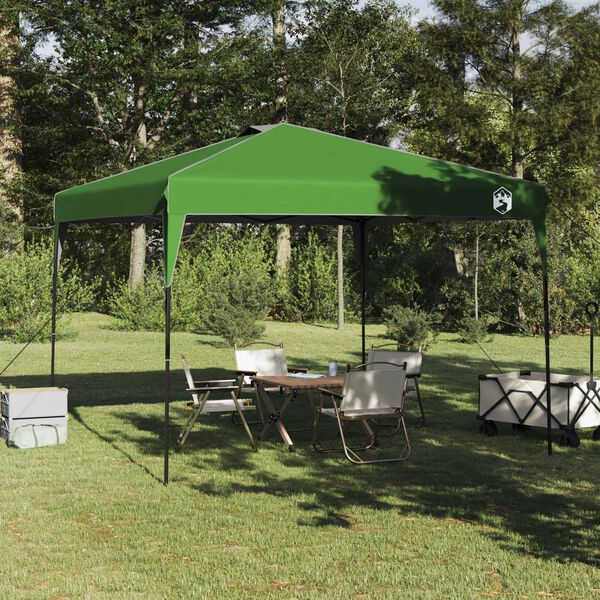 vidaXL Σκηνή Σκίασης Πράσινο 300 x 300 x 227 / 236 / 245 εκ Ύφασμα Oxford