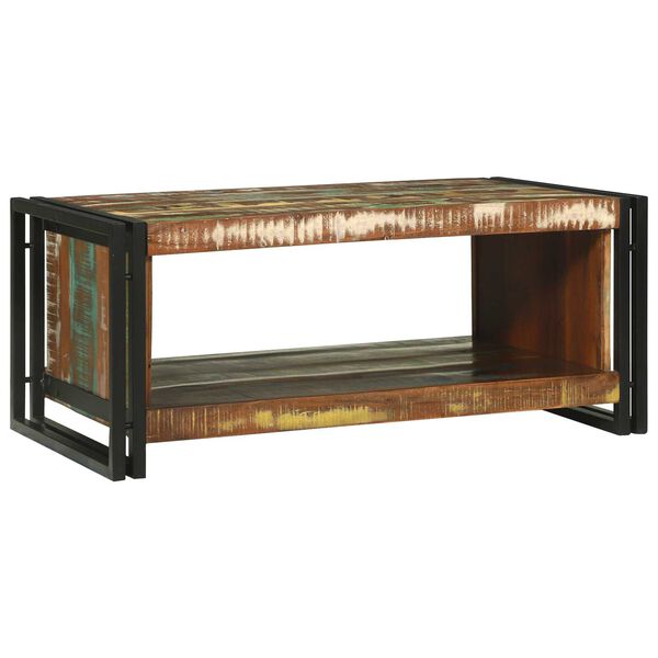 vidaXL Τραπεζάκι σαλονιού 90x50x38 εκ. Μασίφ Ξύλο Ανακυκλωμένο