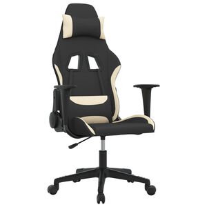 vidaXL &Kappa;&alpha;&rho;έ&kappa;&lambda;&alpha; &Mu;&alpha;&sigma;ά&zeta; Gaming &Mu;&alpha;ύ&rho;&eta; &kappa;&alpha;&iota; &Kappa;&rho;&epsilon;&mu; &Upsilon;&phi;&alpha;&sigma;&mu;ά&tau;&iota;&nu;&eta;