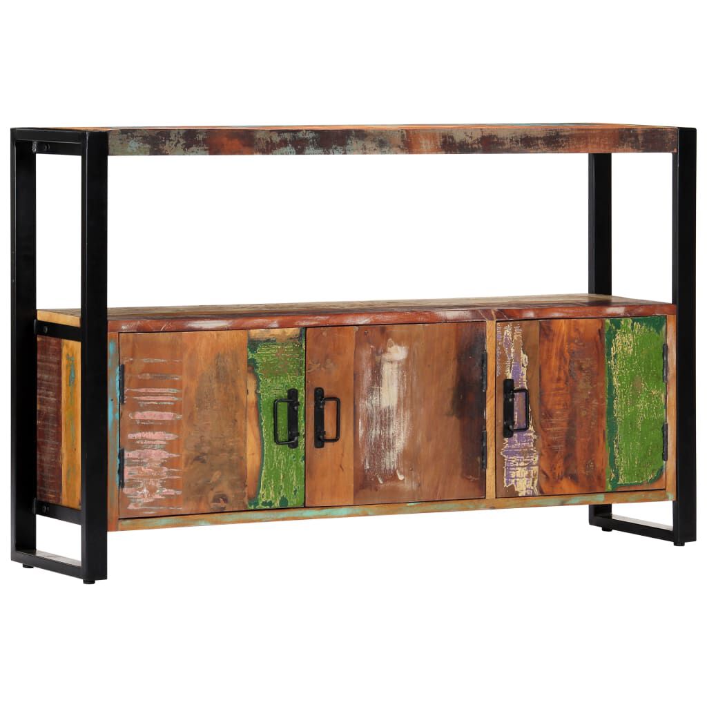 vidaXL Κονσόλα 120 x 30 x 75 εκ. από Μασίφ Ανακυκλωμένο Ξύλο