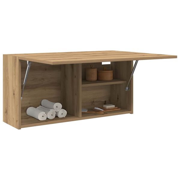 vidaXL Ντουλάπι τοίχου μπάνιου Artisan Oak Κατασκευασμένο ξύλο