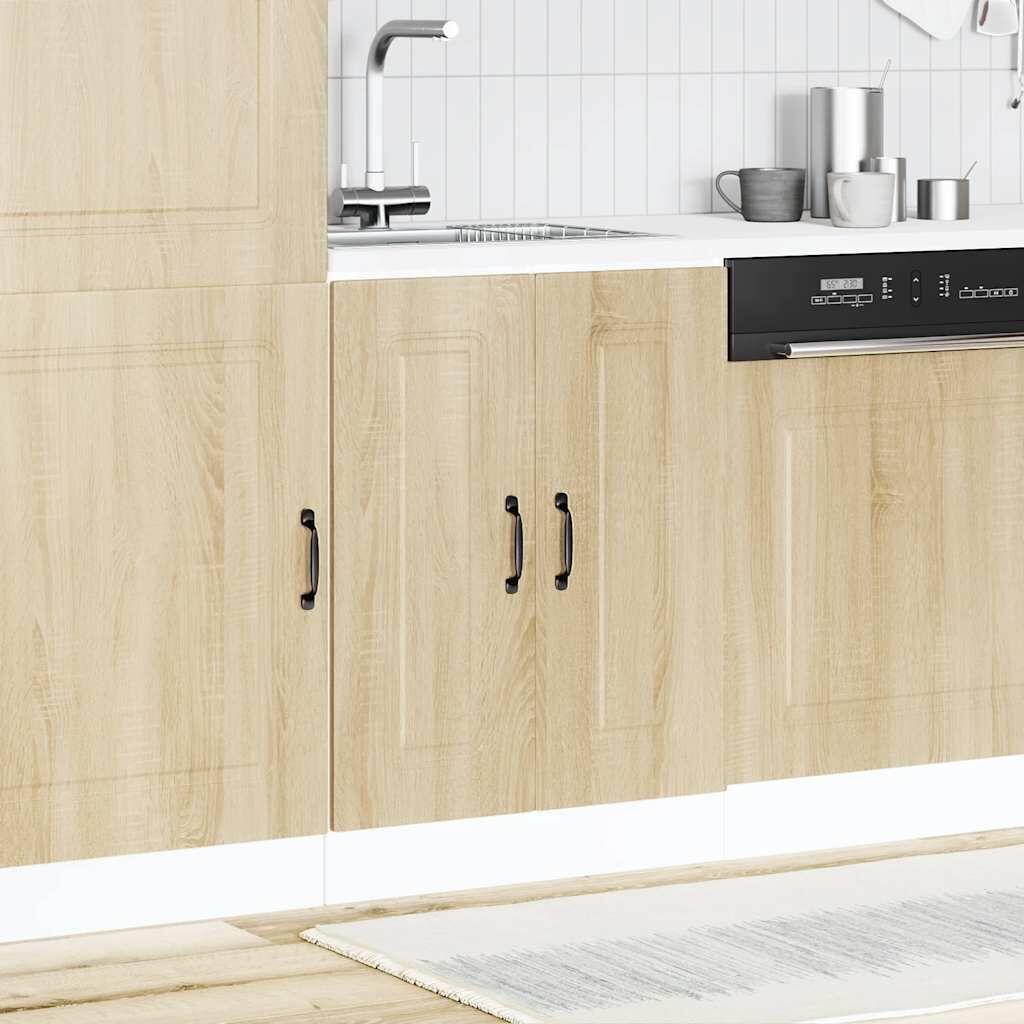 vidaXL Ντουλάπι βάσης νεροχύτη Kalmar Sonoma Δρυς 60x46x81,5 εκ.