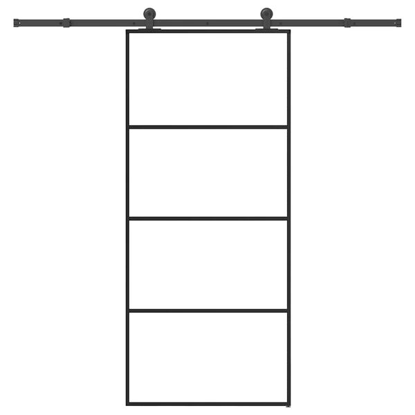 vidaXL &Sigma;&upsilon;&rho;ό&mu;&epsilon;&nu;&eta; &Pi;ό&rho;&tau;&alpha; &mu;&epsilon; &Mu;&eta;&chi;&alpha;&nu;&iota;&sigma;&mu;ό 90x205 &epsilon;&kappa;. &Gamma;&upsilon;&alpha;&lambda;ί ESG & &Alpha;&lambda;&omicron;&upsilon;&mu;ί&nu;&iota;&omicron;