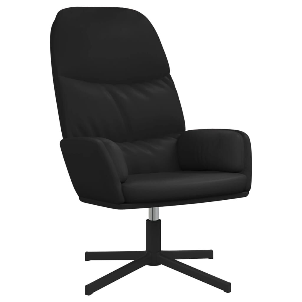 vidaXL Πολυθρόνα Relax Μαύρη από Συνθετικό Δέρμα