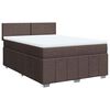vidaXL &Kappa;&rho;&epsilon;&beta;ά&tau;&iota; Boxspring &mu;&epsilon; &Sigma;&tau;&rho;ώ&mu;&alpha; &Sigma;&kappa;&omicron;ύ&rho;&omicron; &Kappa;&alpha;&phi;έ 140x190 &epsilon;&kappa;. &Upsilon;&phi;&alpha;&sigma;&mu;ά&tau;&iota;&nu;&omicron;