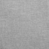 vidaXL Κουνιστή καρέκλα με υποπόδιο Cloud Grey Fabric