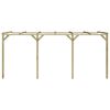 vidaXL Πέργκολα Στηριζόμενη 2 x 5 x 2,2 μ. Ξύλινη