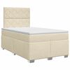 vidaXL &Kappa;&rho;&epsilon;&beta;ά&tau;&iota; box spring &mu;&epsilon; &sigma;&tau;&rho;ώ&mu;&alpha; &Kappa;&rho;&epsilon;&mu; 120 x 200 cm Ύ&phi;&alpha;&sigma;&mu;&alpha;