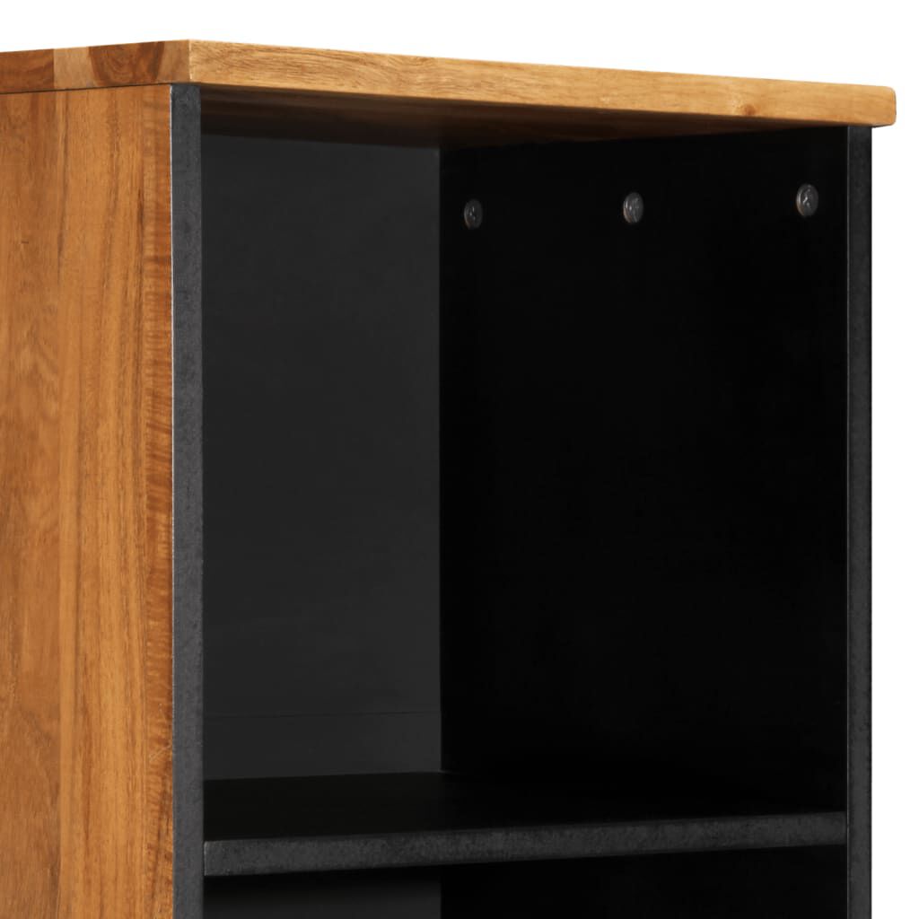 vidaXL Ντουλάπι 38x34x160 εκ. από Μασίφ Ξύλο Ακακίας