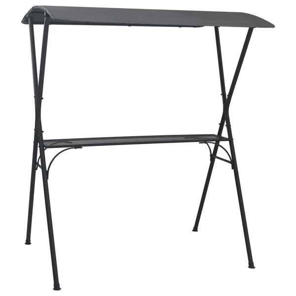 vidaXL &Tau;&rho;&alpha;&pi;έ&zeta;&iota; &Mu;&pi;&alpha;&rho; &mu;&epsilon; &Omicron;&rho;&omicron;&phi;ή &Alpha;&nu;&theta;&rho;&alpha;&kappa;ί 175 x 150 x 207 &epsilon;&kappa;. &Alpha;&tau;&sigma;ά&lambda;&iota;&nu;&omicron;