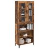 vidaXL Highboard &Pi;&alpha;&lambda;&iota;ό &Xi;ύ&lambda;&omicron; 69,5 x 34 x 180 &epsilon;&kappa;. &Epsilon;&pi;&epsilon;&xi;&epsilon;&rho;&gamma;&alpha;&sigma;&mu;έ&nu;&omicron; &xi;ύ&lambda;&omicron;