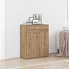 vidaXL Sideboard Artisan Oak 60x30x75 cm &Kappa;&alpha;&tau;&alpha;&sigma;&kappa;&epsilon;&upsilon;&alpha;&sigma;&mu;έ&nu;&omicron; &xi;ύ&lambda;&omicron;