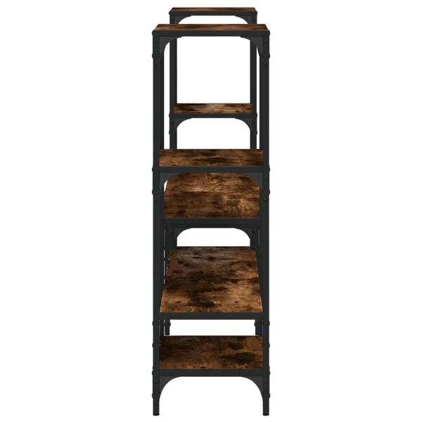 vidaXL Έπιπλο Τηλεόρασης Καπνιστή Δρυς 206,5x28,5x95 εκ. Επεξ. Ξύλο
