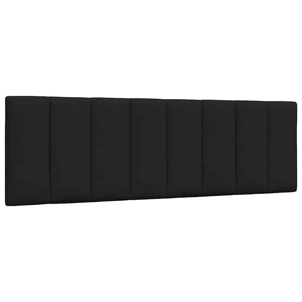 vidaXL Σκελετός Κρεβατιού Χωρίς Στρώμα Μαύρο 160x200 εκ.Υφασμάτινο