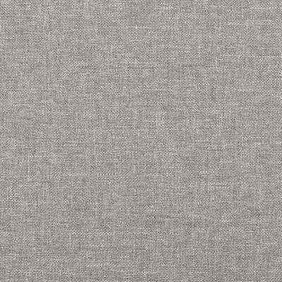 vidaXL Κεφαλάρι με Πτερύγια Σκούρο Γκρι 83x23x78/88 εκ. Υφασμάτινο