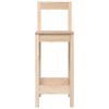 vidaXL Καρέκλες Μπαρ 2 τεμ. 40x41,5x112 εκ. Μασίφ Ξύλο Πεύκου
