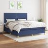 vidaXL &Kappa;&rho;&epsilon;&beta;ά&tau;&iota; Boxspring &mu;&epsilon; &Sigma;&tau;&rho;ώ&mu;&alpha; &Mu;&pi;&lambda;&epsilon; 180x200 &epsilon;&kappa;. &Upsilon;&phi;&alpha;&sigma;&mu;ά&tau;&iota;&nu;&omicron;